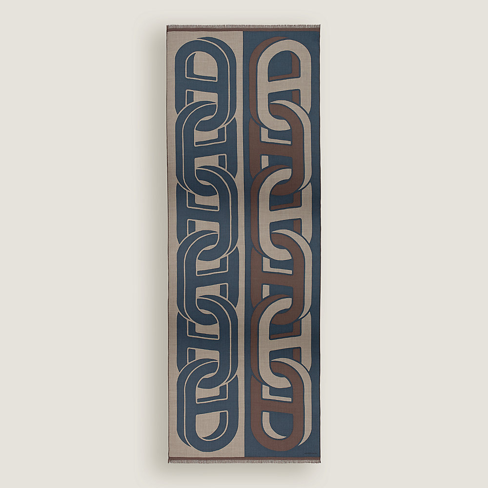 【新作】HERMÈS レクタングル 《マイヨン》 TGM スカーフ レクタングル 《マイヨン》 TGM - マロン | Hermès - エルメス-公式サイト